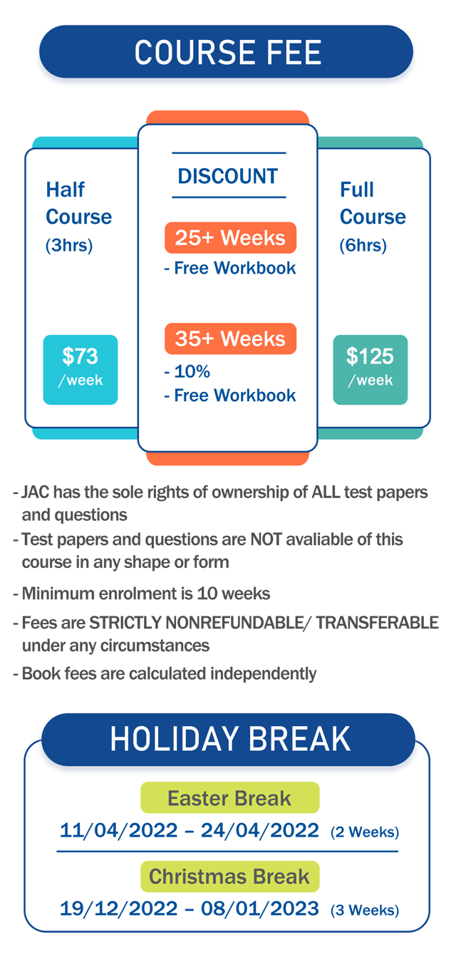 James An College Selective Trial Test Courses (SRM, SGA, SWS)